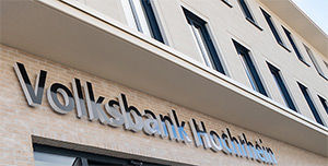 Gebäude der Geschäftsstelle Tiengen