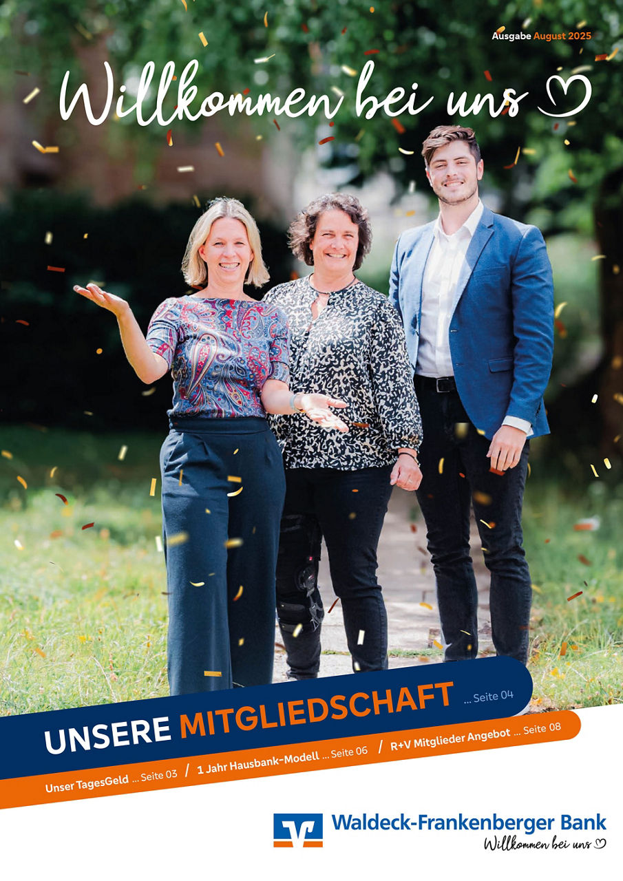 Titelbild Kundemagazin Ausgabe August