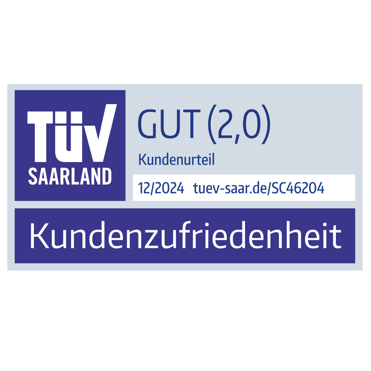 Kundenzufriedenheits-Auszeichnung der Sparda-Bank Hamburg
