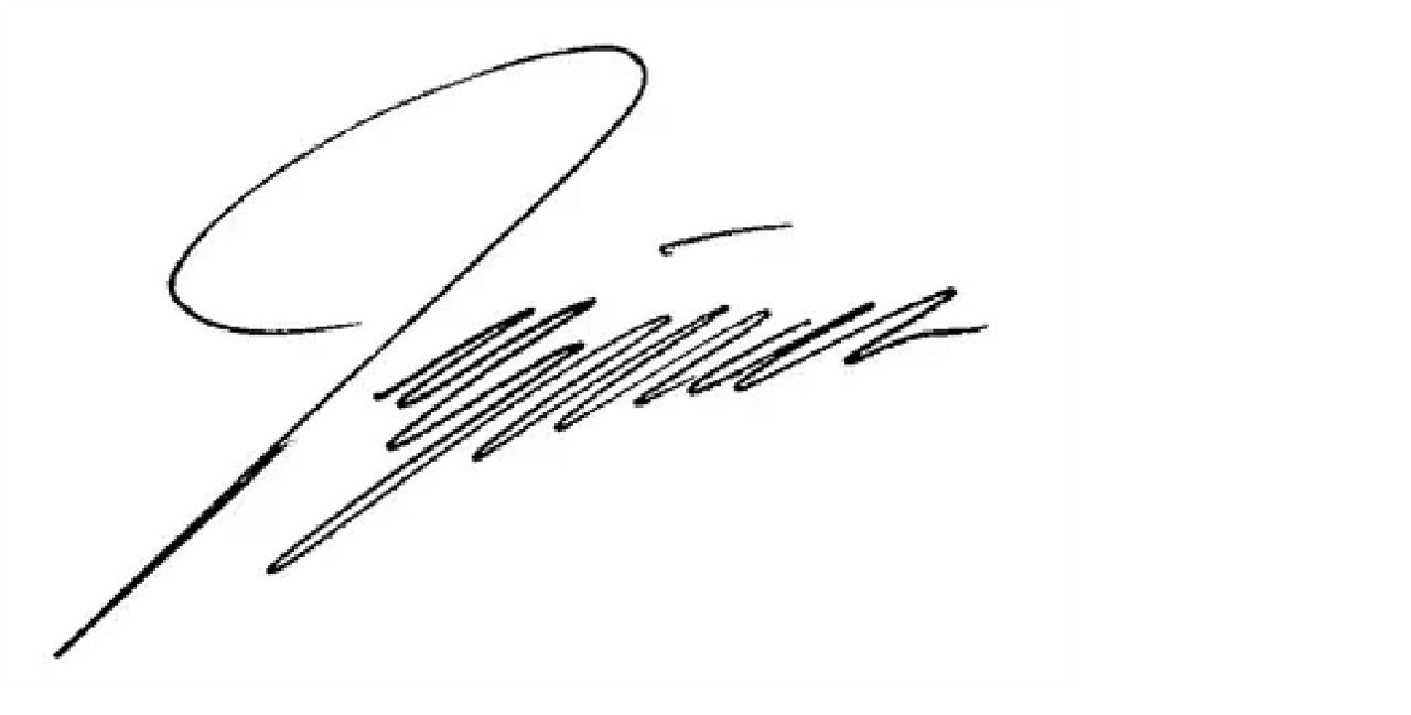 Unterschrift Düpmann