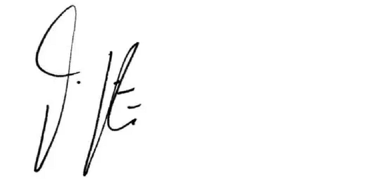 Unterschrift Gärtner