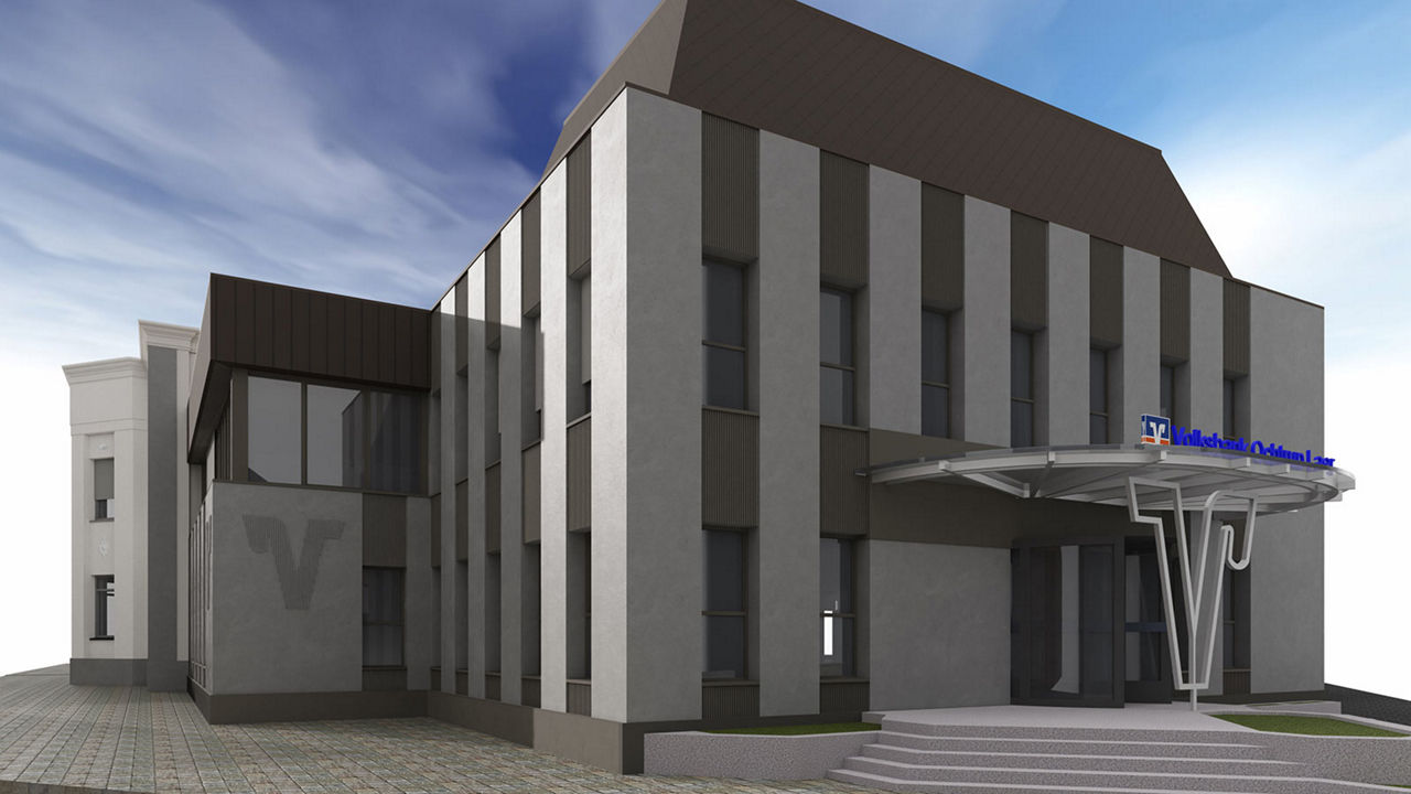 Vorschau der neuen Hauptstelle in Ochtruo nach der Modernisierung