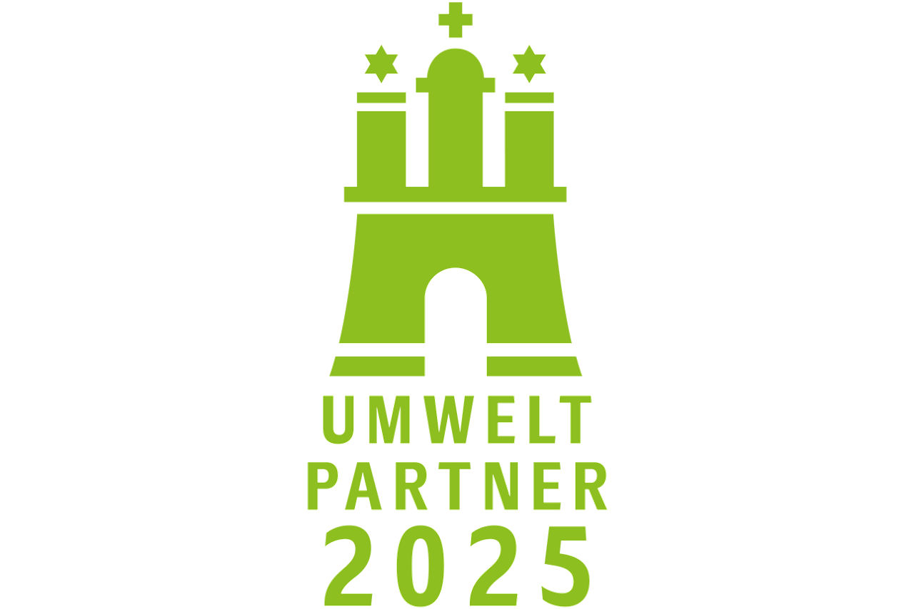 Logo Sparda-Bank Hamburg ist Umweltpartner 2025 der Hansestadt Hamburg