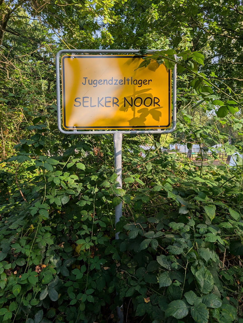 Straßenschild Selker Noor