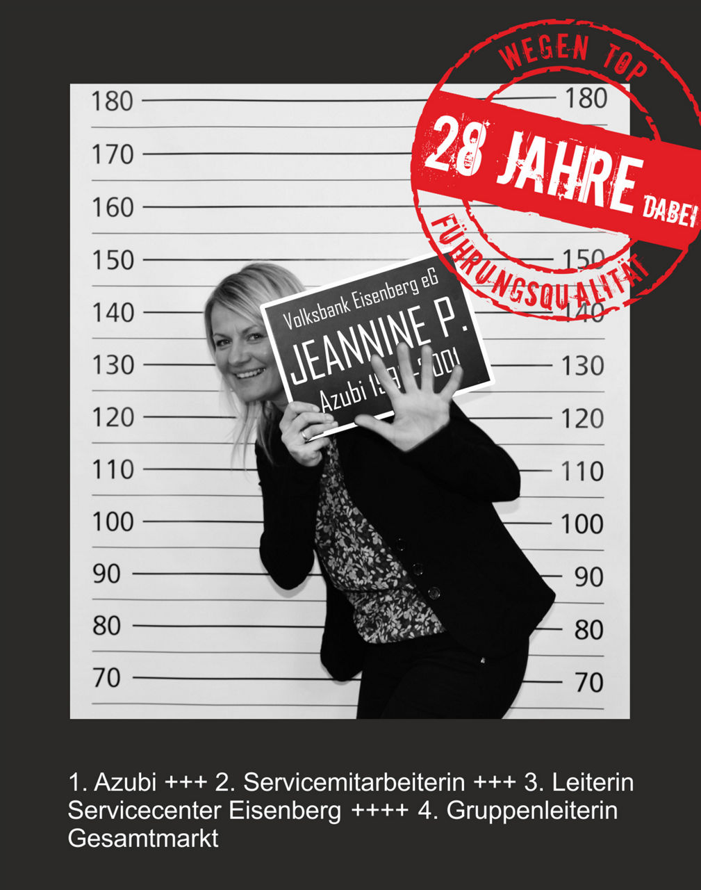 Jeannine P. - heute Gruppenleiterin Gesamtmarkt