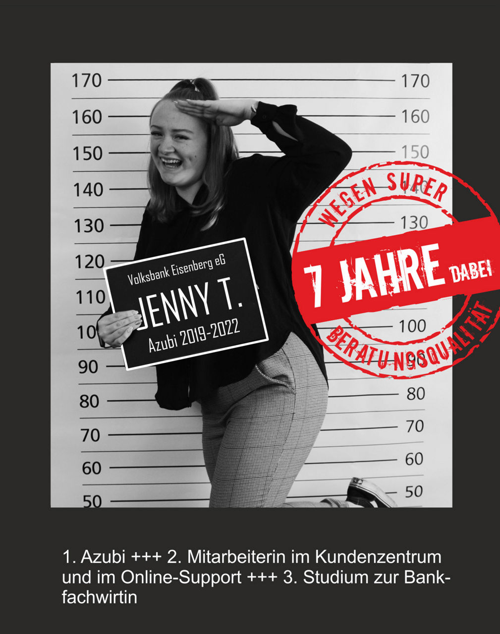 Jeannine P. - heute Gruppenleiterin Gesamtmarkt