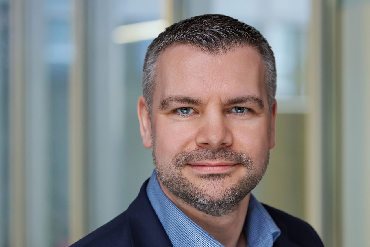 Porträt vom Leiter Vincent Minde