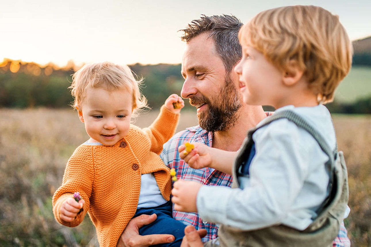 Für alle Papas: Einen wunderschönen Vatertag!