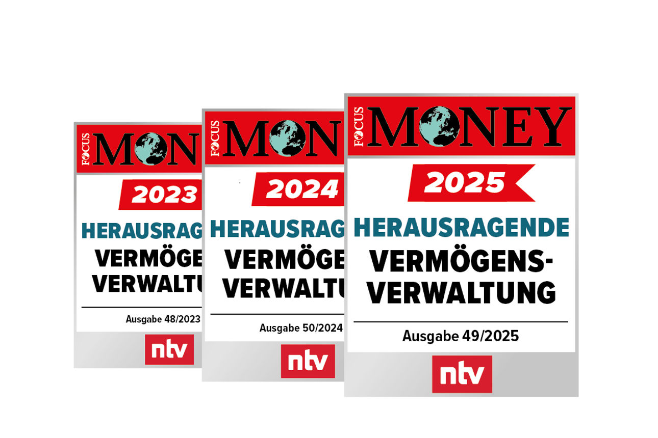 Focus-Money Siegel Herausragende Vermögensverwaltung