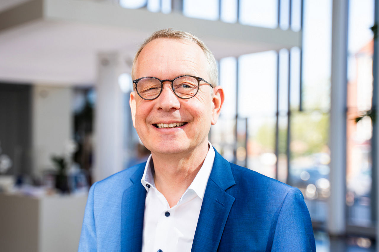 Foto des Vorstands Matthias Entrup