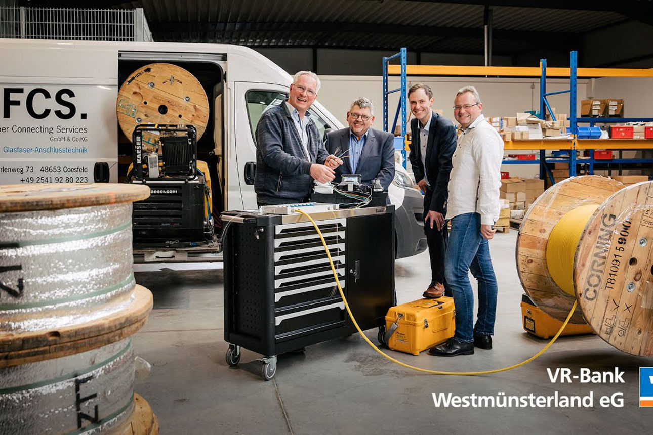 Geschäftsführung und Firmenkundeberater der FCS GmbH & Co. KG