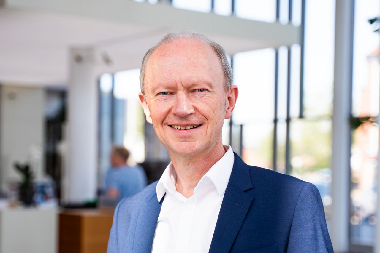 Foto des Vorstands Berthold te Vrügt