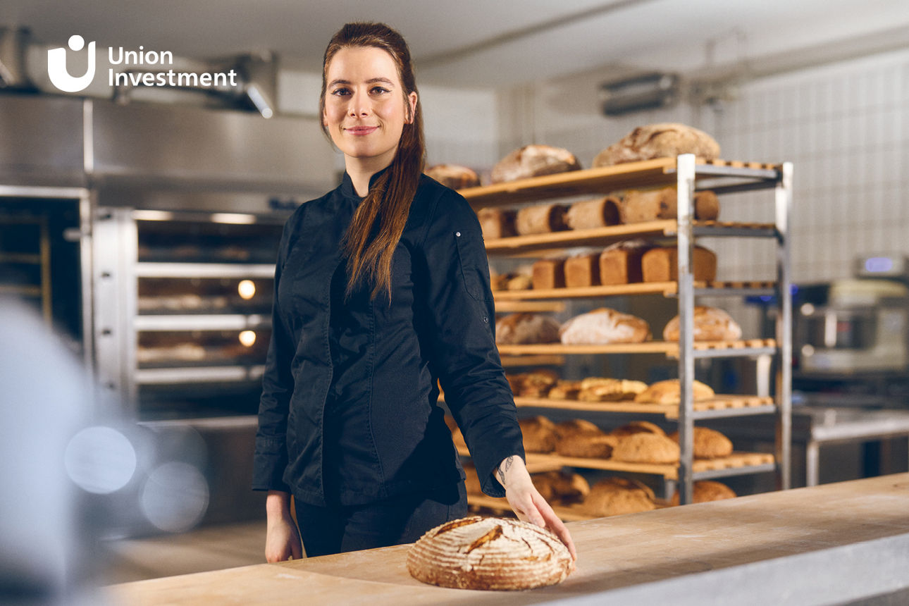 Junge Bäckermeisterin lässt ihr Vermögen mit VermögenPlus wachsen