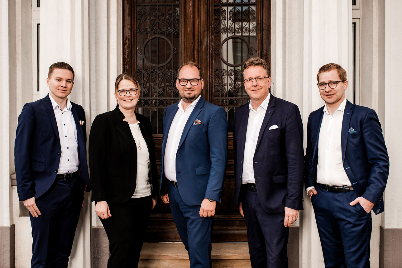 Das Team Vermögensmangement der Volksbank Ochtrup-Laer eG
