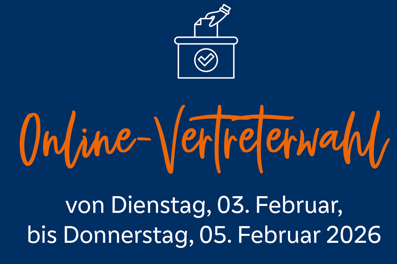 Hinweis zur Online-Vertreterwahl 2026