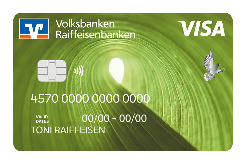 Kartenabbildung der Naturliebe Karte als Mastercard