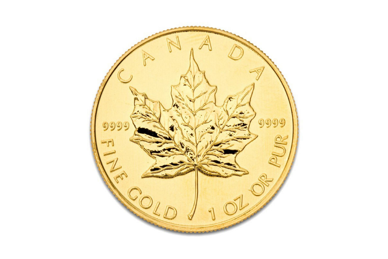 Maple Leaf Goldmünze