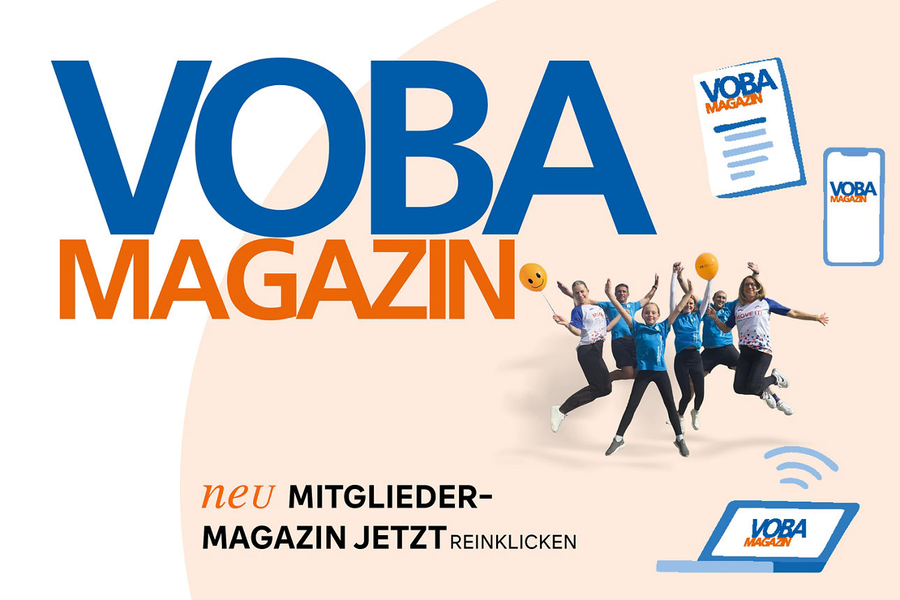 TestTitelbild des VOBA MAGAZINs für Mitglieder und Kunden
