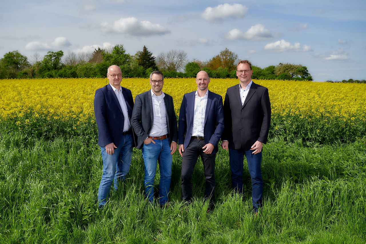 Unsere vier Agrar-Berater