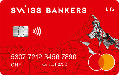 Abbildung der Mastercard Basic CHF der Swiss Bankers
