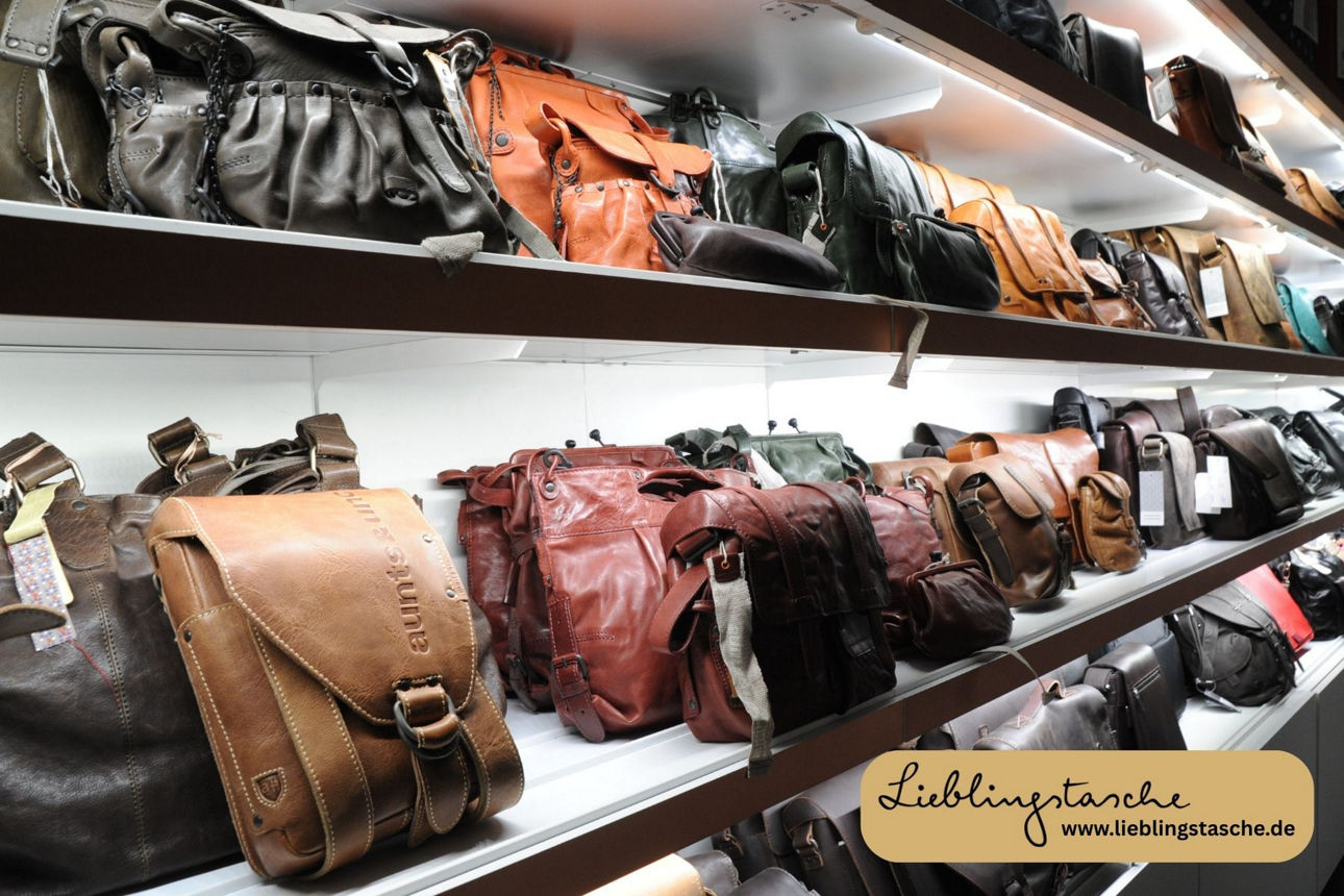 Fotografie von mehreren Tasschen aus dem Lieblingstaschen Online-Shop