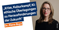 Fotografie von Alena Buyx