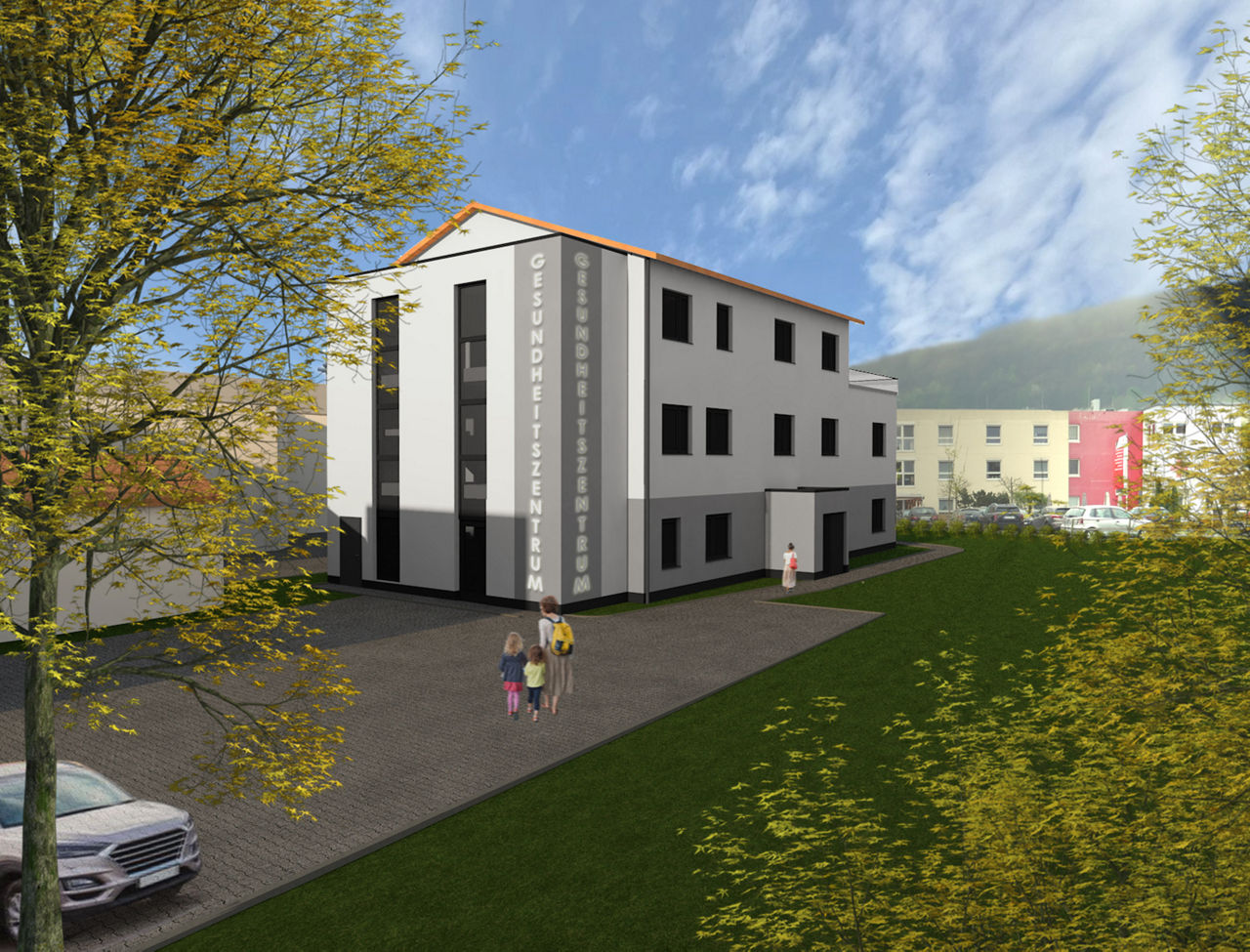 Visualisierung Gesundheitszentrum Friedewald