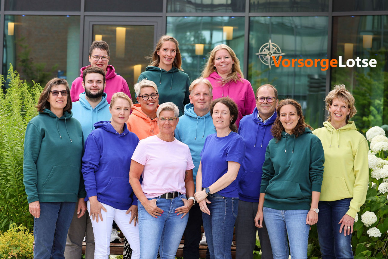 Fotografie des VorsorgeLotse Teams