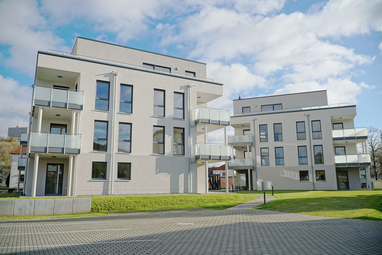 Fotografie der Wohnanlagen in Alheim-Heinebach und Rotenburg an der Fulda                  