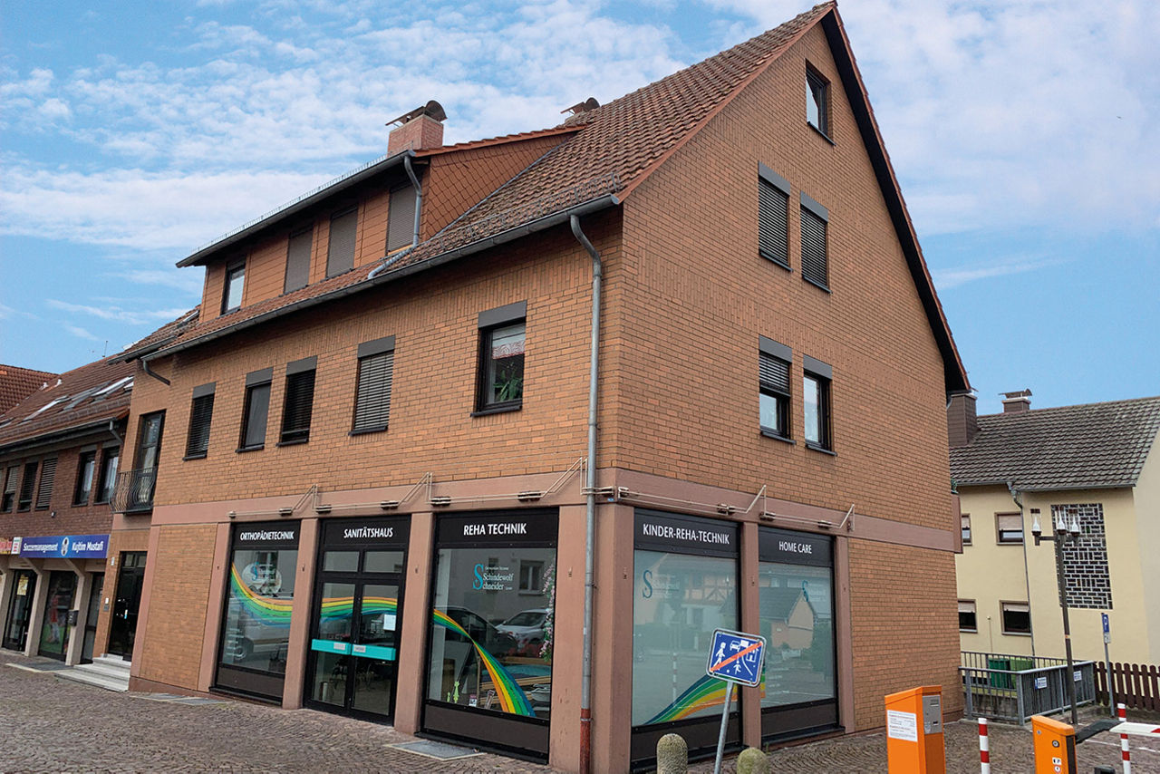 Fotografie vom Gebäude in der Amalienstraße 10