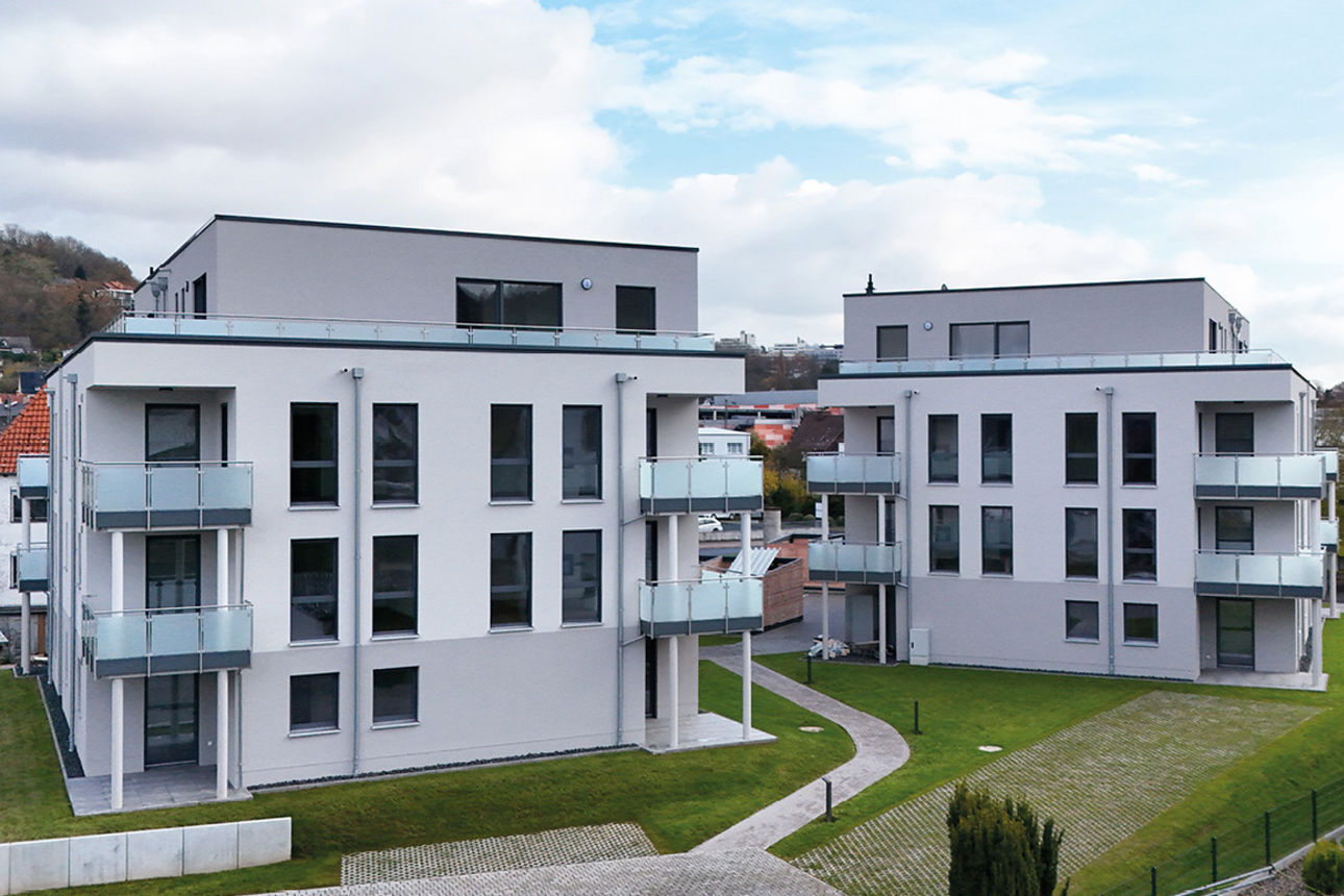 Fotografie der Häuser in der Bürgerstraße 11 und 11a