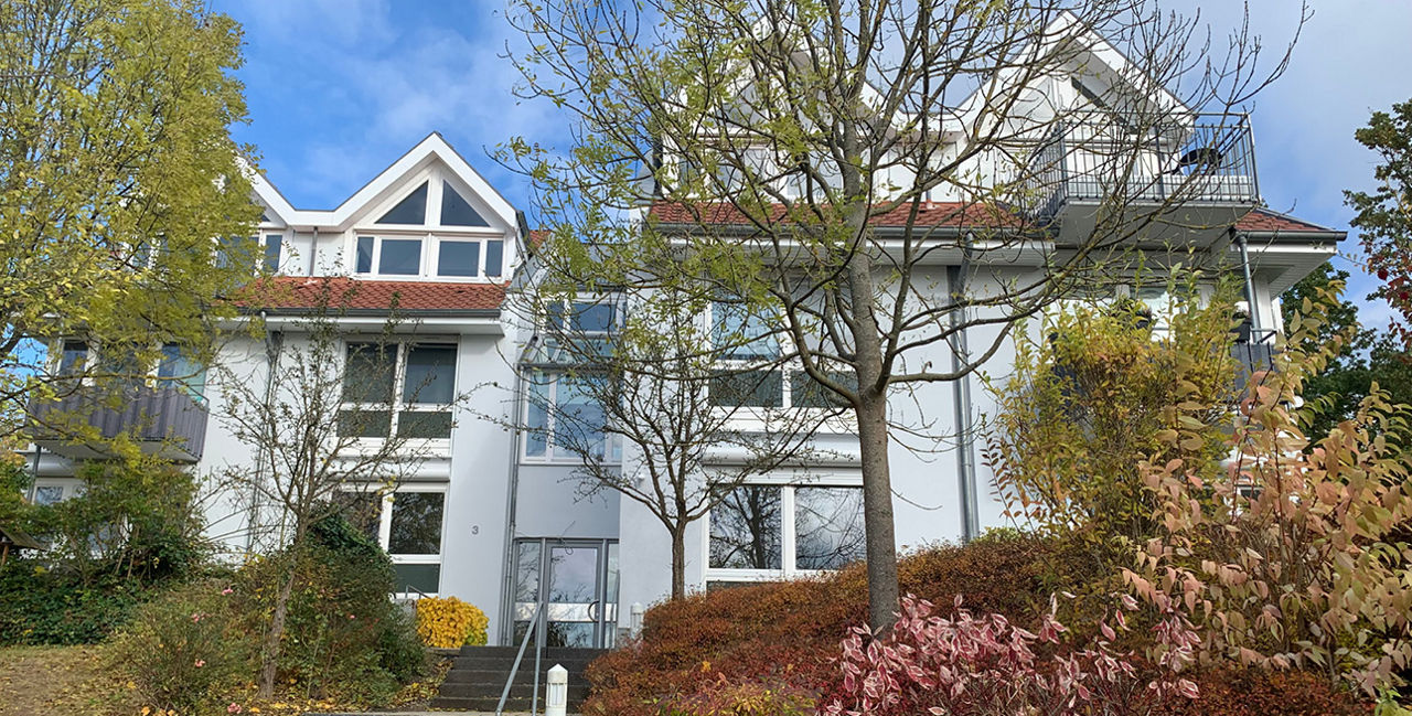 Fotografie vom Gebäude in der Schubertstraße 3