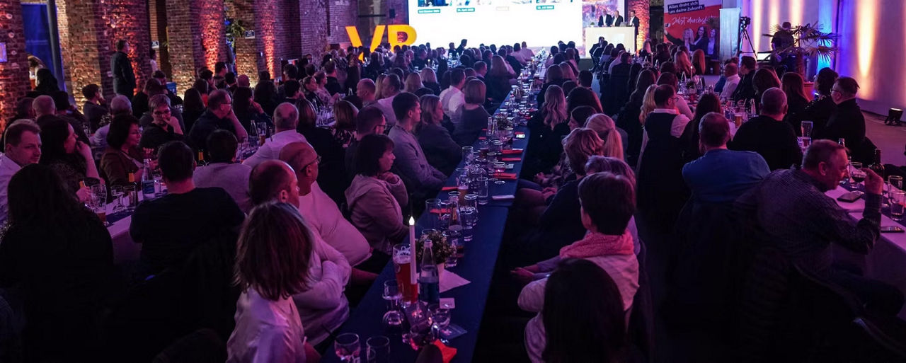 Neujahresempfang der VR-Bankverein Unternehmensgruppe in der Eventlocation "Das Zuse" in Bad Hersfeld