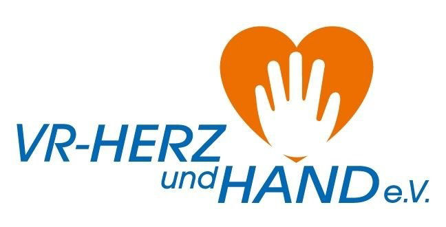 Logo von VR-Herz und Hand e.V.
