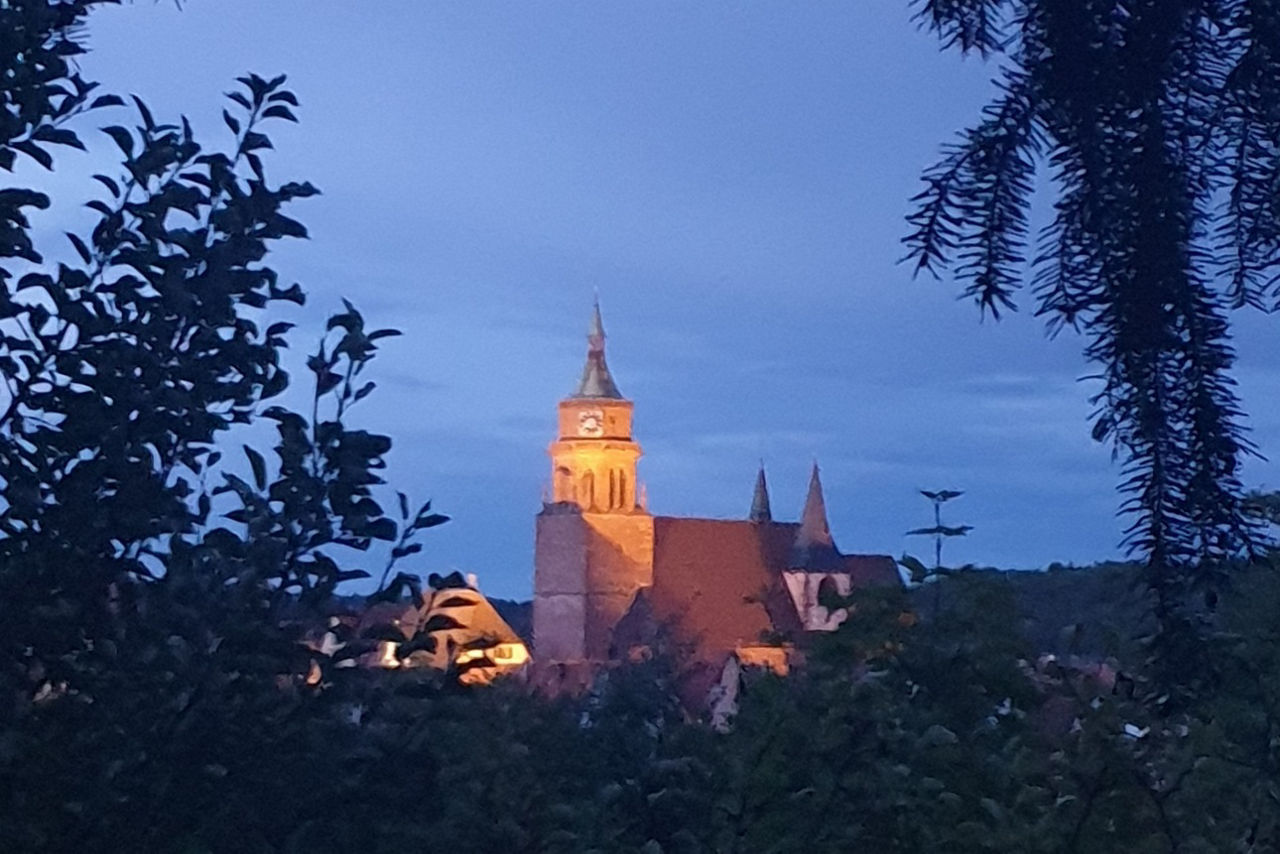 Weil der Stadt bei Nacht