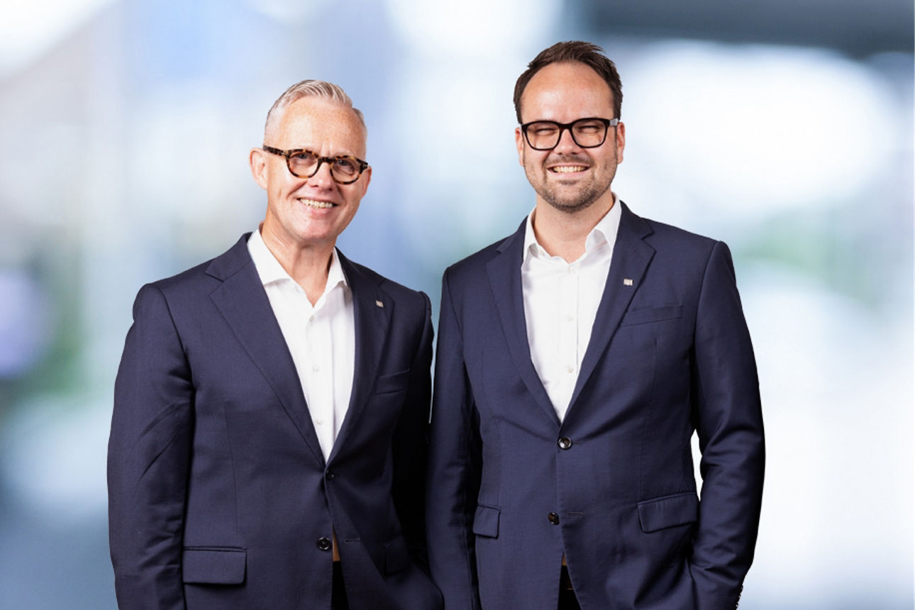 Wilfried Freerks und Christopher Musters