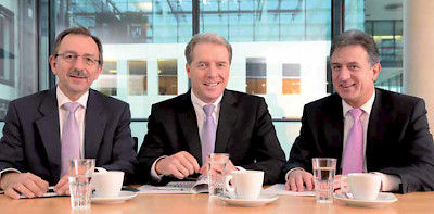 Fotografie des Vorstands von 2008