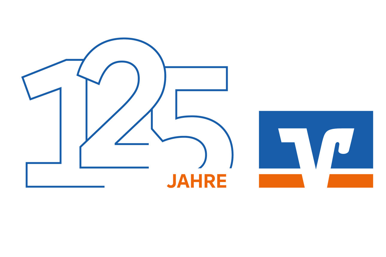 Logo 125 Jahre Raiffeisenbank Aidlingen eG