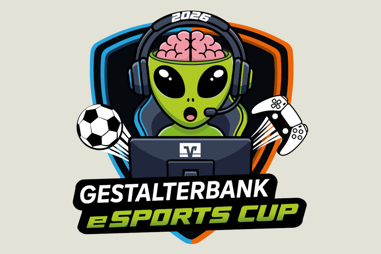 Logo des VR eSports Cup 2026 in Achern