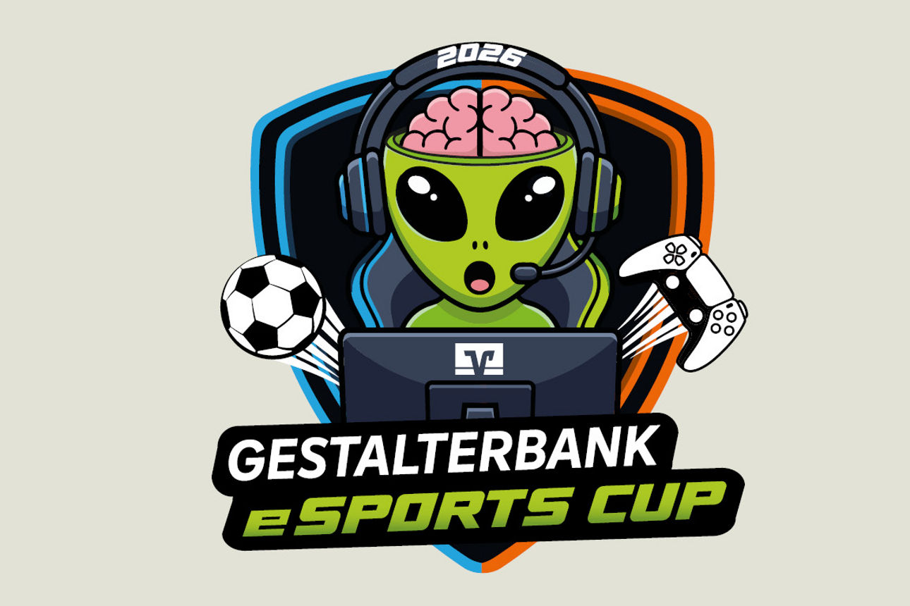Logo des VR eSports Cup 2026 in Achern