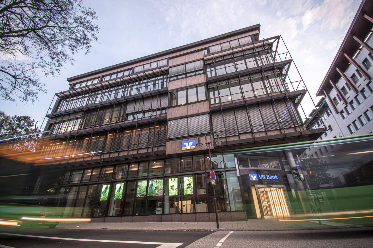 Fotografie des Gebäudes der Volksbank Fulda
