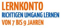 Das Lernkonto für Kids 7 bis 9 Jahre