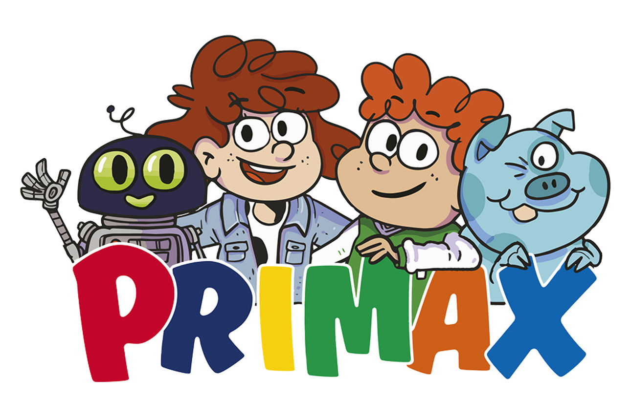 PRIMAX Logo mit Figuren