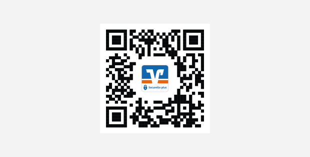 QR-Code der VR SecureGo plus App