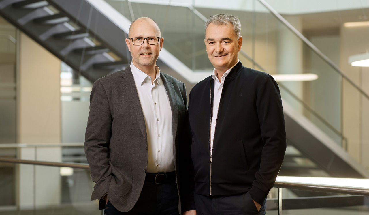 Torsten Jensen und Michael Möller