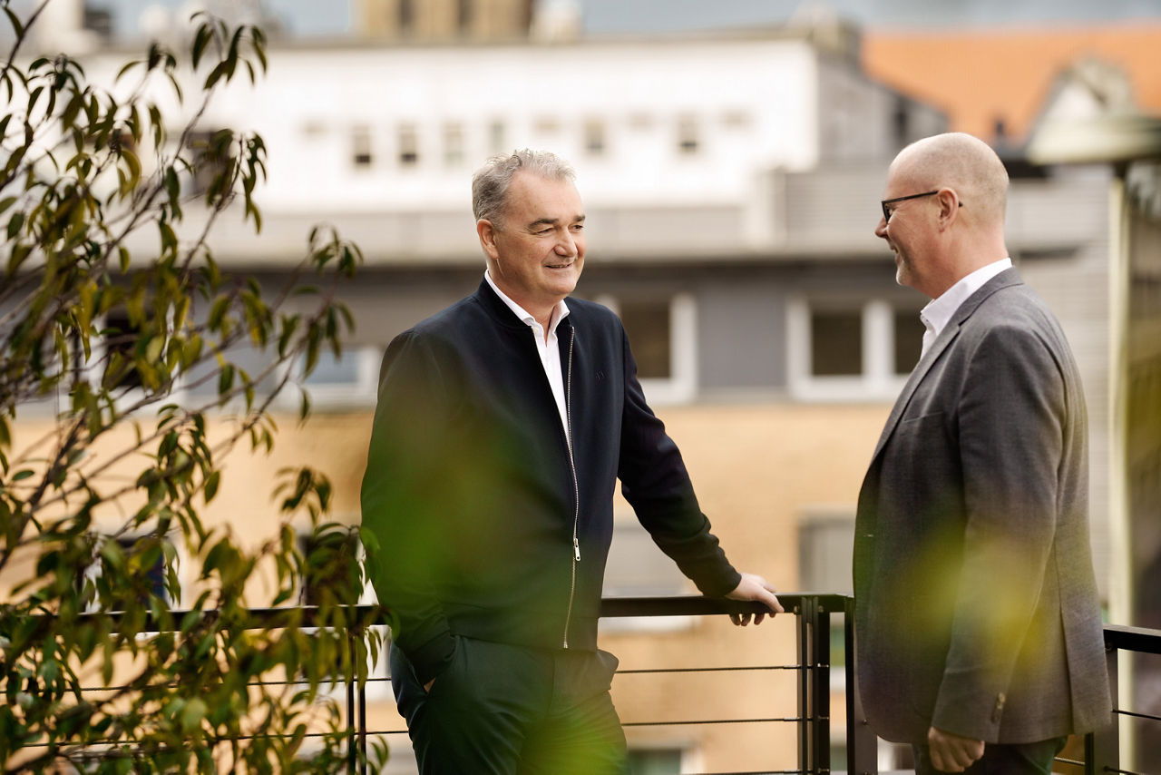 Michael Möller und Torsten Jensen