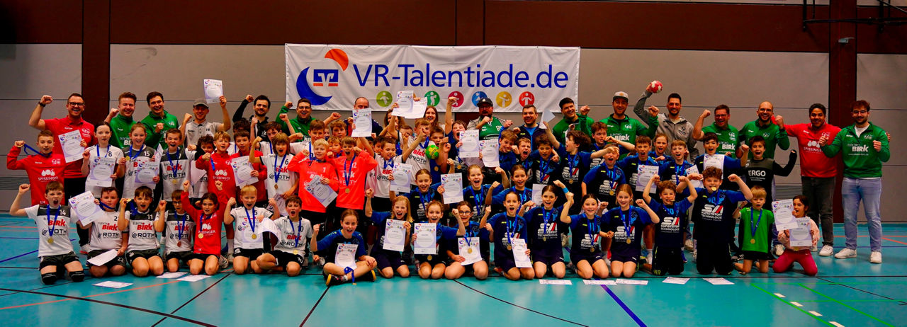 Gruppenbild der Teilnehmer:innen der VR-Talentiade in Oberkirch