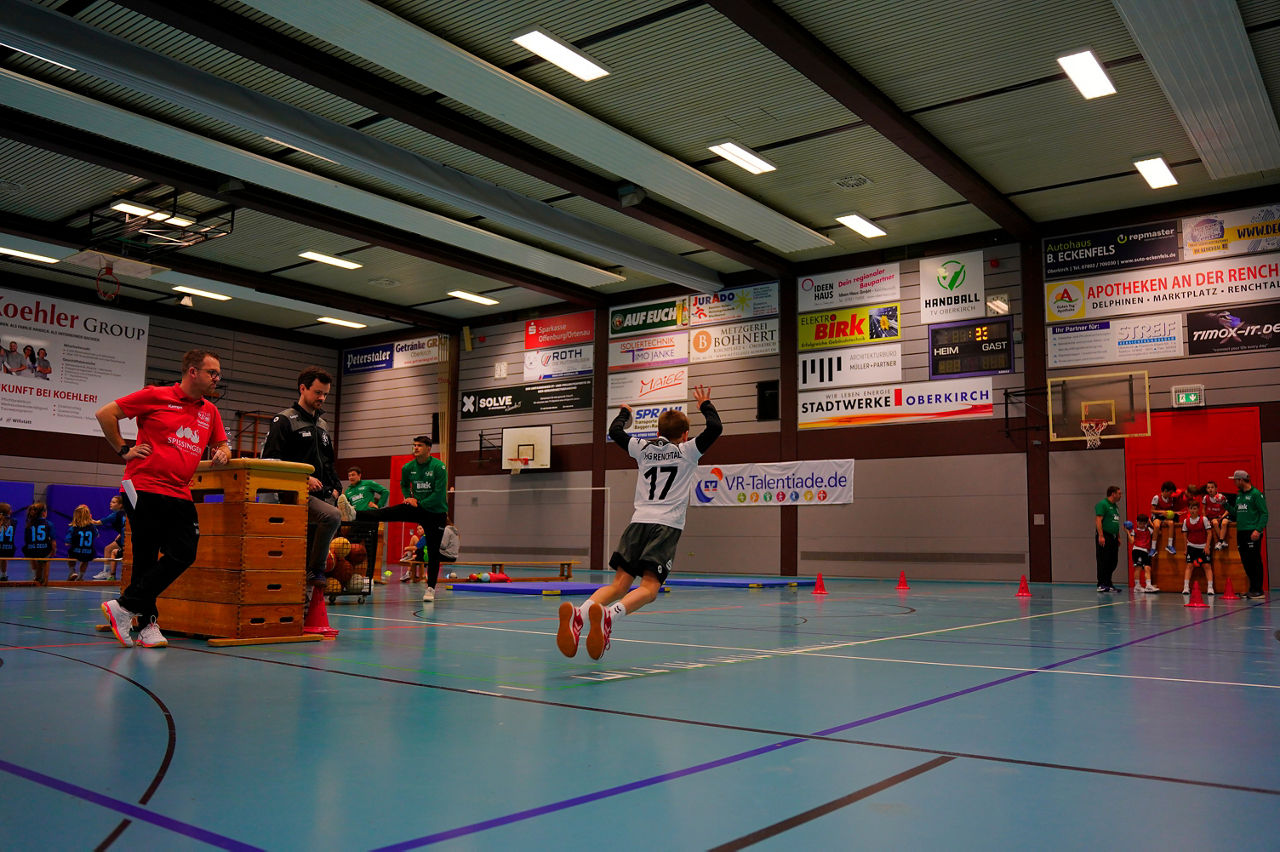 Teilnehmer:innen bei der VR-Talentiade in Oberkirch