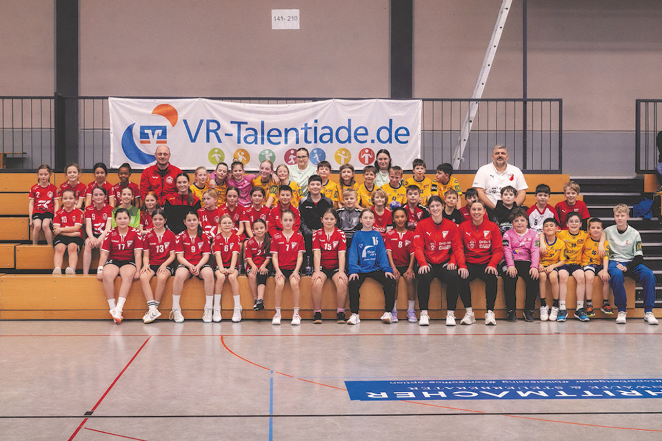 Gruppenbild der Teilnehmer:innen der VR-Talentiade in Schutterwald - Foto: TuS Schutterwald