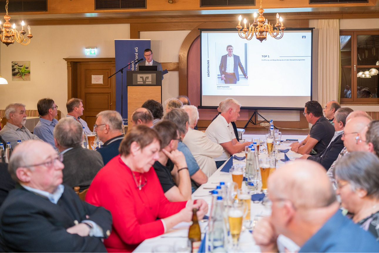 Menschen in einem Hörsaal